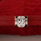 Elegant Red Fur VANDA Evening Clutch