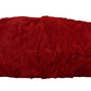 Elegant Red Fur VANDA Evening Clutch