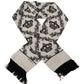 Royal Crown Printed Silk Men's Scarf