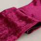 Elegant Magenta Silk Men's Scarf