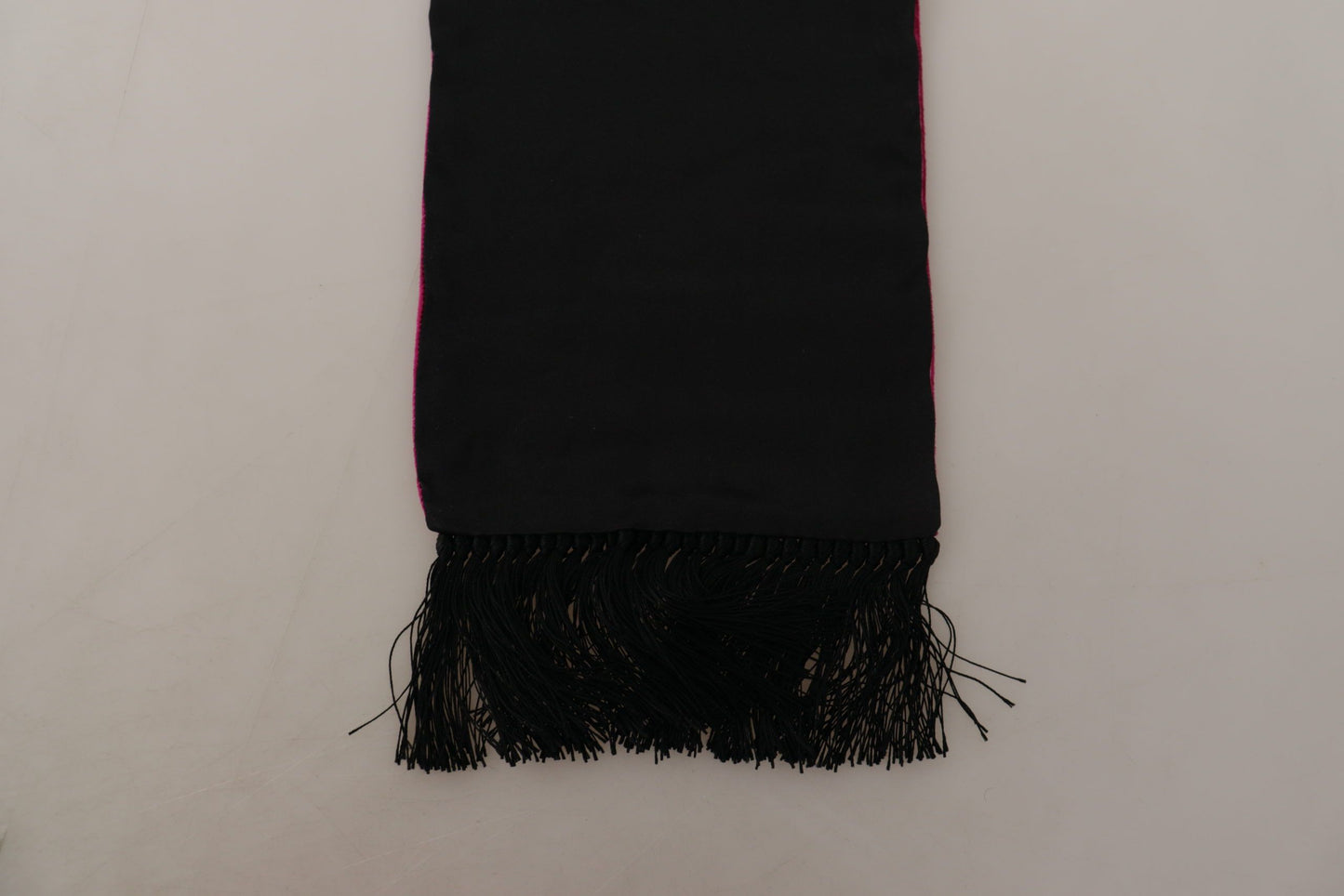 Elegant Magenta Silk Men's Scarf