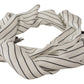 Elegant Striped Silk Men's Scarf