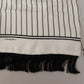 Elegant Striped Silk Men's Scarf