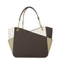 Jet Set Luggage Multi Signature X Cross Chain Shoulder Tote Handbag