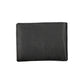 Elegant Black Leather Wallet with Contrast Details