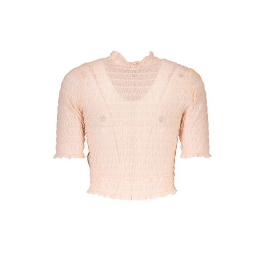 Pink Nylon Tops & T-Shirt