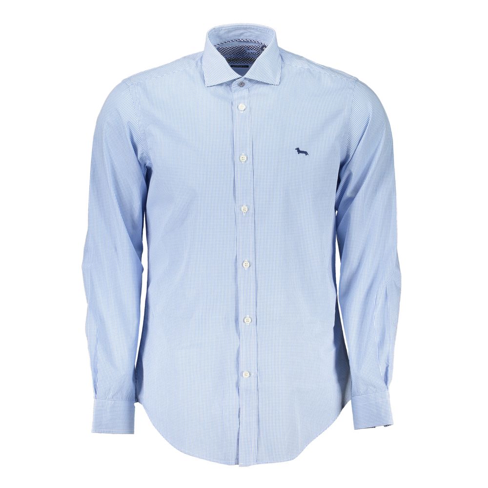 Elegant Light Blue Narrow Fit Shirt