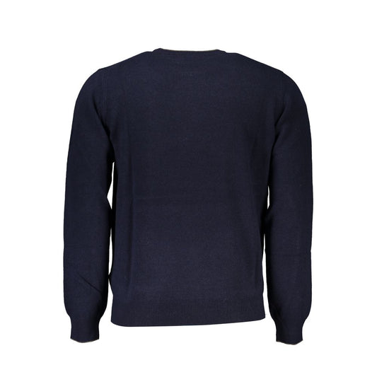 Sophisticated Crew Neck Cashmere Blend Sweater