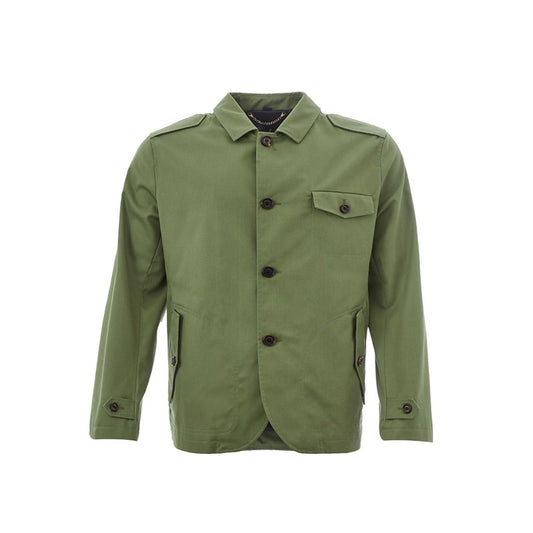 Chic Army Polyester Men's Jacket