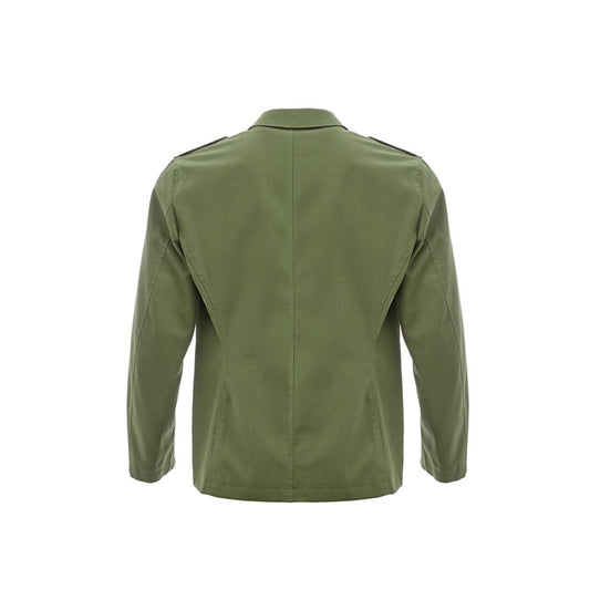Chic Army Polyester Men's Jacket
