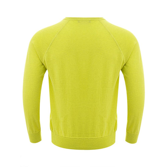 Radiant Yellow Italian Cotton Sweater