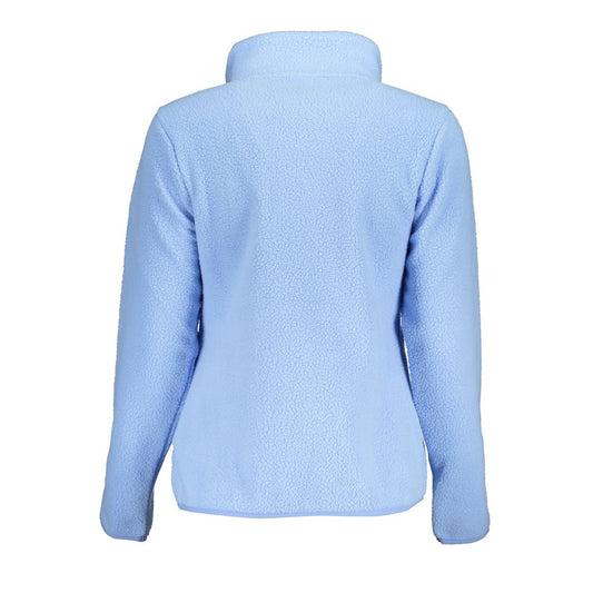 Chic Light Blue Long Sleeve Sweatshirt