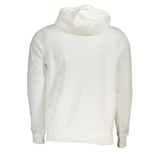 Exquisite Fleece Hooded Sweatshirt - White
