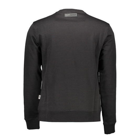 Sleek Long-Sleeve Sweatshirt with Contrast Details