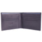 Elegant Blue Calfskin Leather Wallet