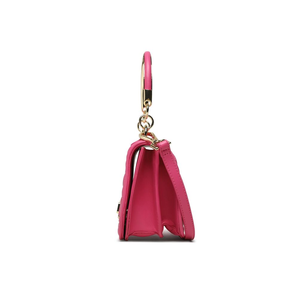 Fuchsia Quilted Crossbody Luxury Handbag
