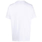 White Cotton Tee with Vibrant Chest Print