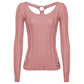 Pink Viscose Sweater