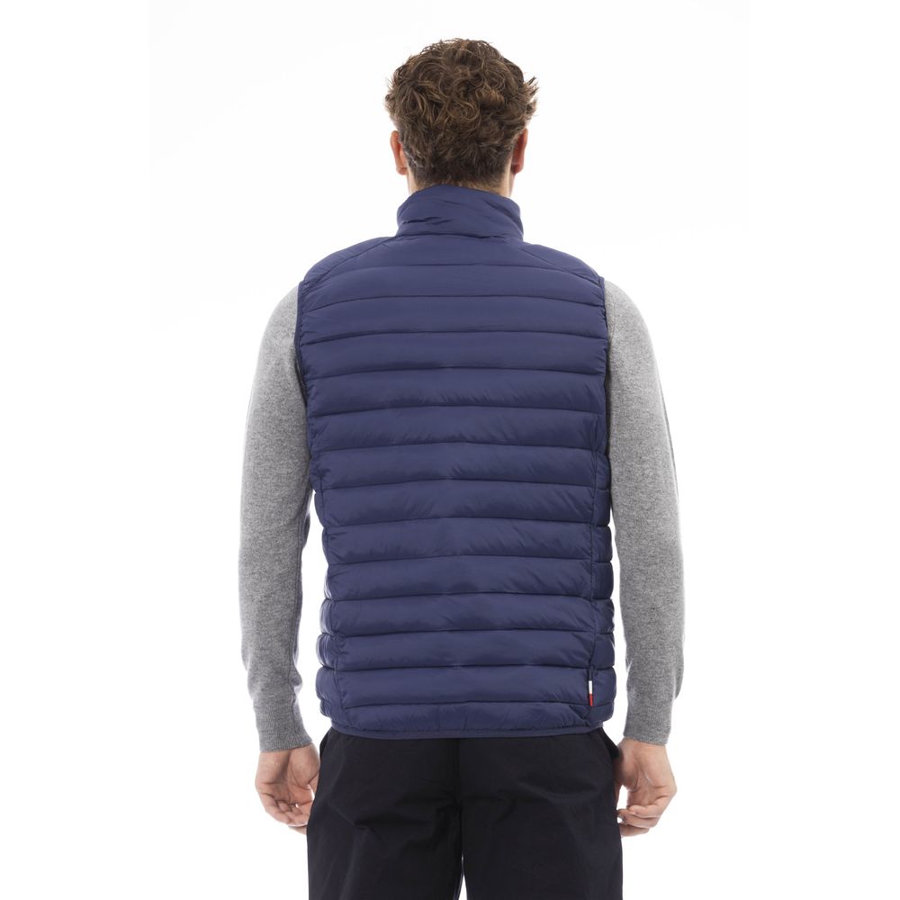 Chic Army Quilted Varsity Vest for Men