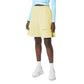 Chic Summer Cotton Bermuda Shorts in Sunshine Yellow