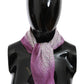 Chic Pink Silk Bandana Shawl Scarf
