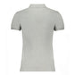 Gray Cotton Polo Shirt