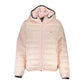 Chic Recycled Polyester Pink Jacket