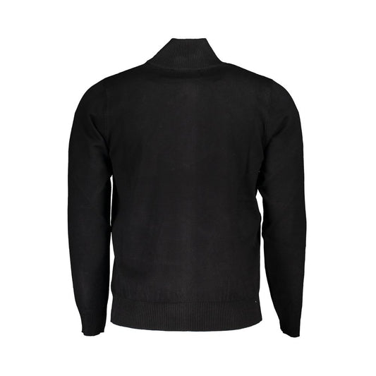 Black Nylon Sweater