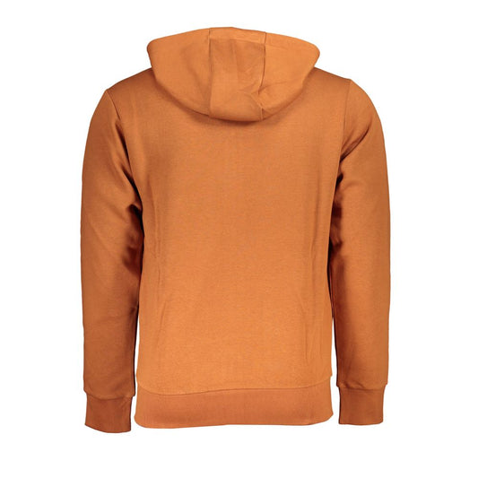 Classic Hooded Zip Sweatshirt in Brown