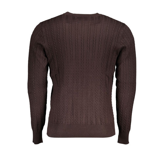 Elegant Long-Sleeved Crew Neck Sweater