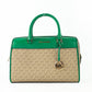 Travel Medium Palmetto Green Signature Duffle Crossbody Bag Purse