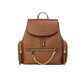 Jet Set Medium Luggage Leather Chain Shoulder Backpack Bag