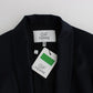 Black Suit Lapel Collar Blazer Jacket