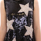 Swarovski Star-Studded Sequin Mini Dress