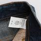 Blue Wash Relaxed Fit Cotton Stretch Denim Jeans