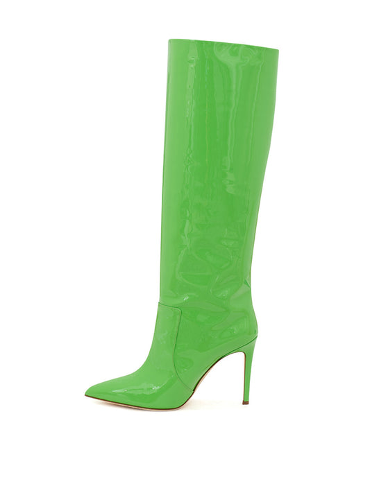 Green Patent Leather Boot