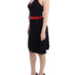 Elegant Black Palladio Knee-Length Dress