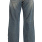 Chic Baggy Fit Blue Wash Jeans