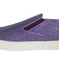 Purple Strass Canvas Logo Sneakers