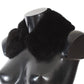 Black Mink Fur Shoulder Collar Scarf