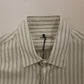 White Black Striped Regular Fit Casual Shirt