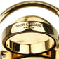 Women's Oval Brown Tortoise Shell Gold Ring