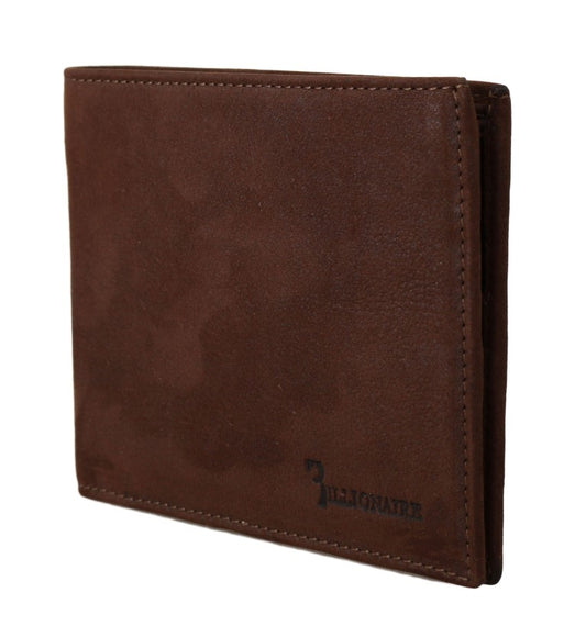 Elegant Brown Leather Men's Wallet