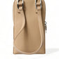 Chic Beige Leather Crossbody Phone Bag