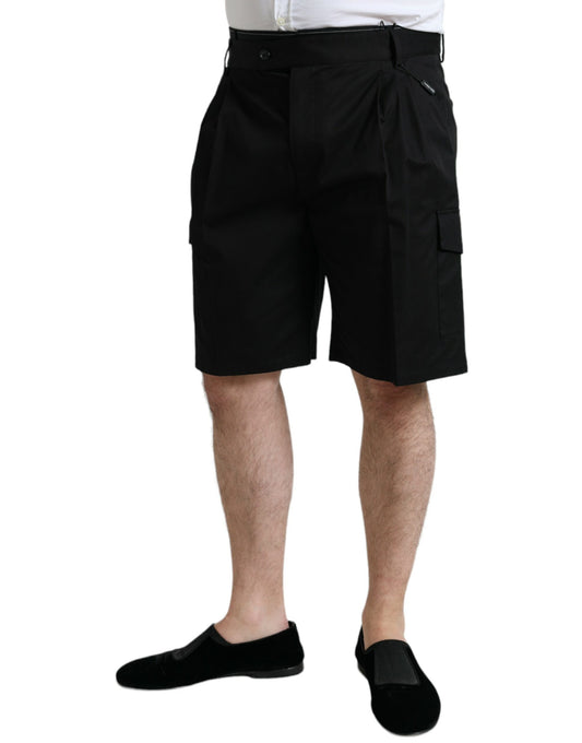 Sleek Designer Bermuda Cargo Shorts