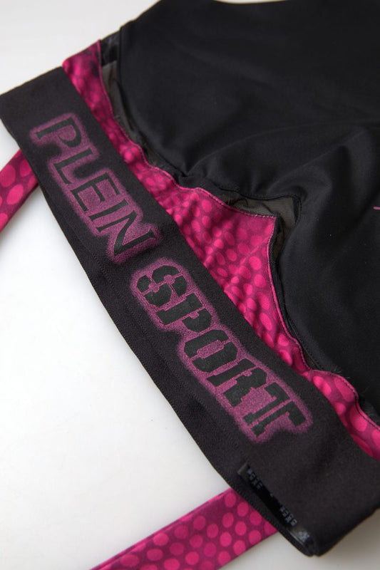 Black Fuchsia Logo Athlete Hannah Bra Underwear