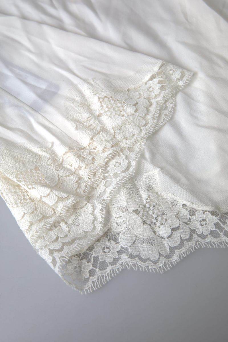 Elegant White Cotton Camisole Top