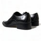 Elegant Black Leather Formal Flats