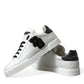 White Black Portofino Patch Men Sneakers Shoes