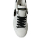 White Black Portofino Patch Men Sneakers Shoes